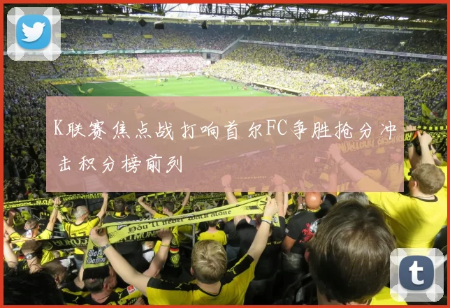 K联赛焦点战打响首尔FC争胜抢分冲击积分榜前列