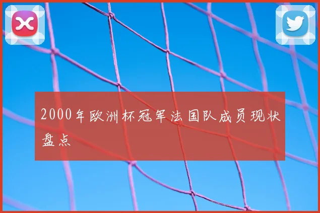 2000年欧洲杯冠军法国队成员现状盘点